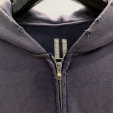 gothic melting smiley featuring streetwear solid color ninja zipper hoodies mens fleece turtleneck cardigan outdoor oversized hoody plus velvet charge coat