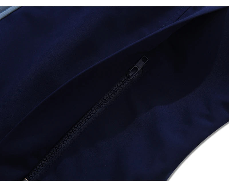 Zip-up nan vintage hooded windbreaker puffer