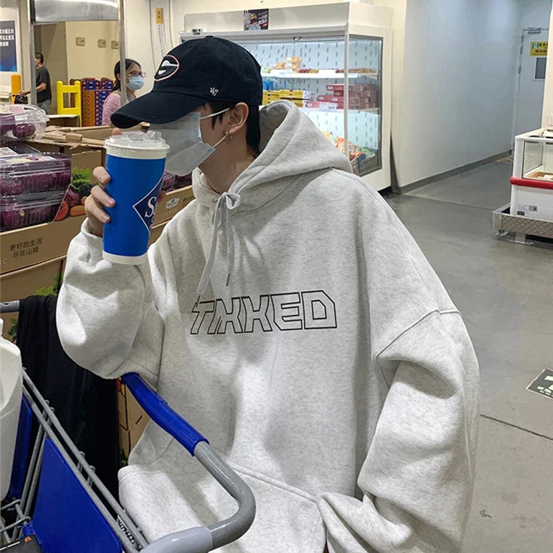 Hustler’s ambition hoodie with oversized urban fit