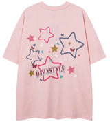 Sadcore Oversized shirt – Men Short Sleeve T Shirts Fun Comic Cartoon Print Tshirt Jap