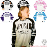 Vaporwave Vintage print – Casual Fashion Harajuku Y2K Hip Hop Sprots Long Sleeves T Sh