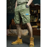 summer cargo shorts mens loose five pocket multi pocket outdoor motorcycle camouflage pants mens shorts unique cargo style 992