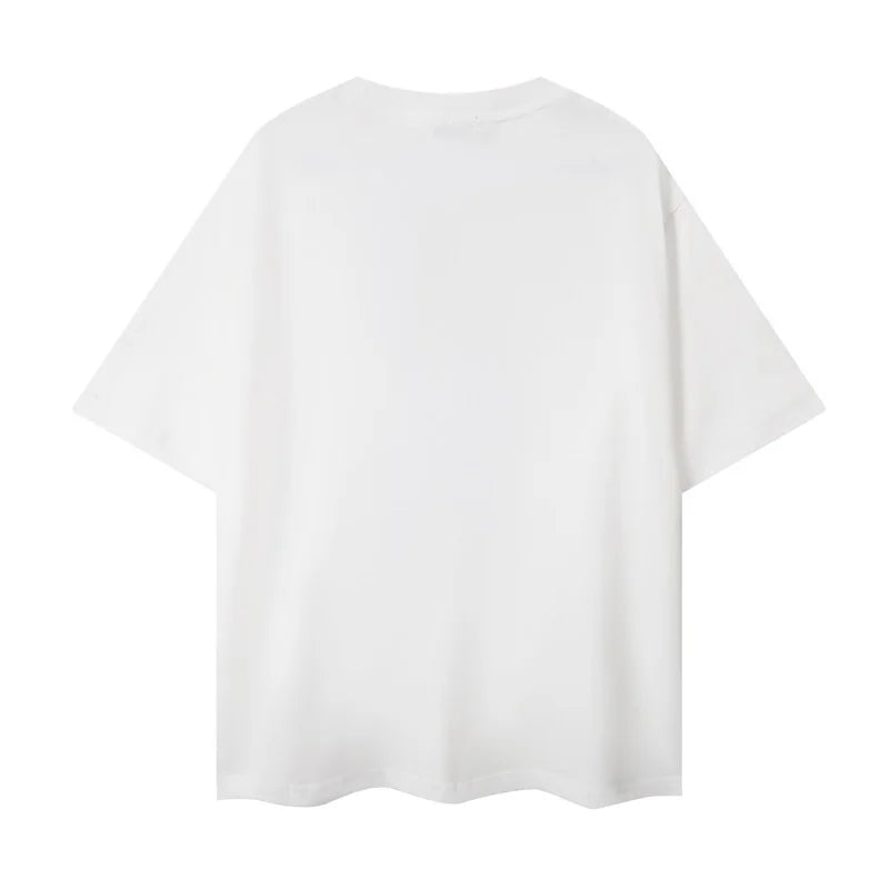 Glitchcore Fashion – High Quality Ih Nom Uh Nit T Shirt Masked Men Letter Printin – Urban Streetwear for Men & Women
