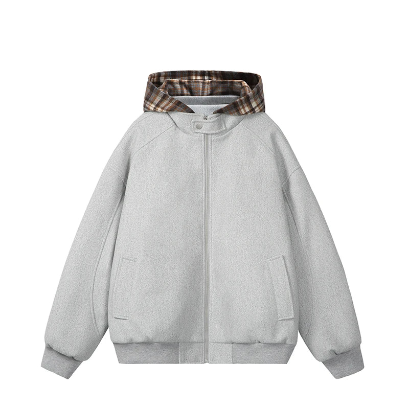 leather varsity coat, fall fit essential - oversized graphic apparel for edgy looks