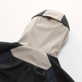 New 2023 Men Under My Car Parka All Track Zipper Casual Mess Inside Windbreaker With Hoody Trench Jackets Coat Outdoor  #A07