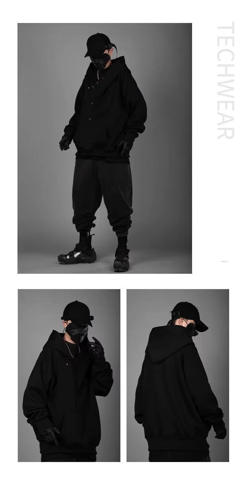2022 New Spring Autumn Mens Hoodies Japan Fashion Harajuku Sweatshirts