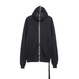 vaporwave crying character featuring new luxury 2023 rick four holes zipper pullover hoodies hoody hooded sweatshirts velvet cotton thick fleece us size 668