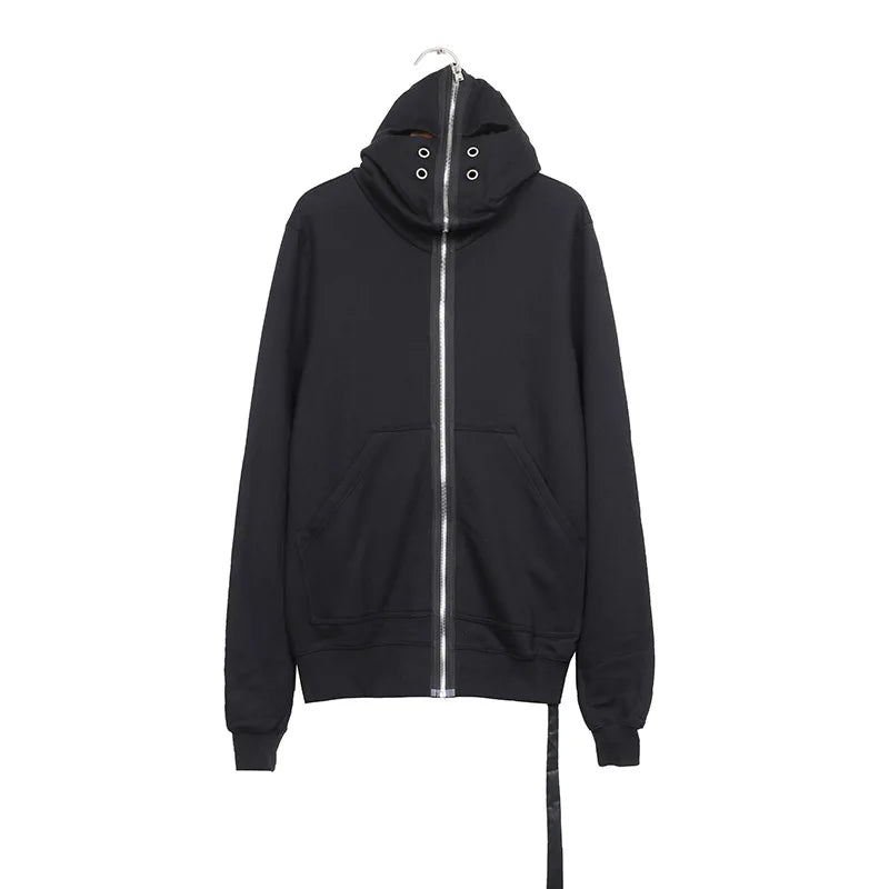 vaporwave crying character featuring new luxury 2023 rick four holes zipper pullover hoodies hoody hooded sweatshirts velvet cotton thick fleece us size 668