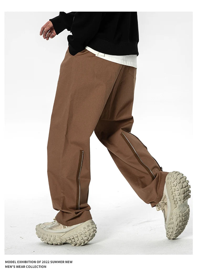 men streetwear fashion loose casual wide leg techwear cargo pants track trousers women harem trousers joggers sweatpants unique joggers style 943