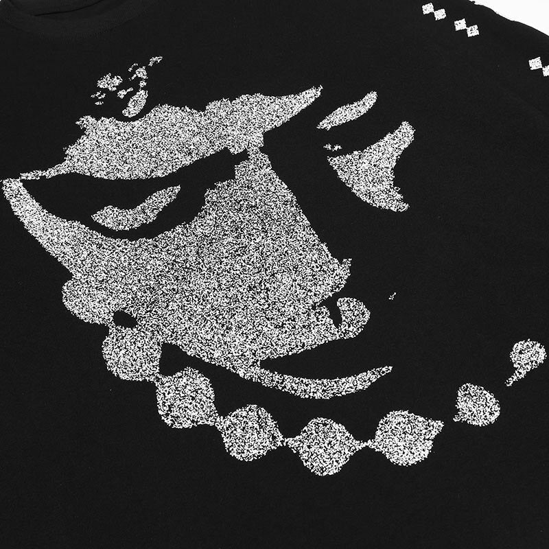 "Scary Hours" Unisex Men Women Streetwear Graphic Sweatshirt Daulet Apparel