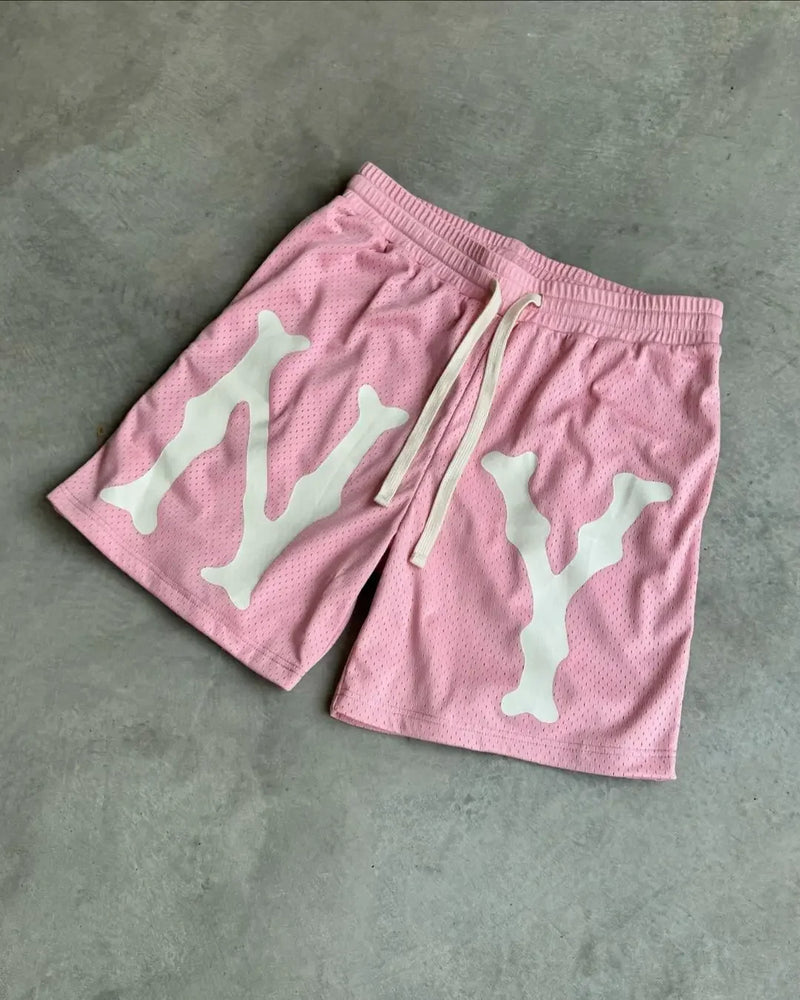 harajuku basketball sweatpants and tracksuit t shirts shorts quick drying pants y2k streetwear breathable gym jorts men clothing unique joggers style 4991