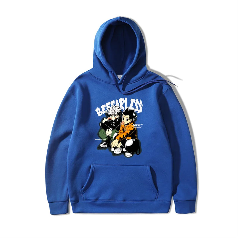 2022 Mens Streetwear Hoodie Hip Hop Sweatshirt Japanese Anime Cartoon