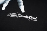 Hands Figure Print Letter Embroidery White Black Mens Autumn Hoodies P