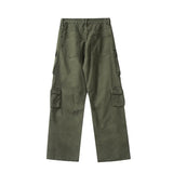 unisex hip hop pants retro cargo pant streetwear multi pockets zipper harajuku joggers new casual loose straight baggy trousers unique joggers style 2085