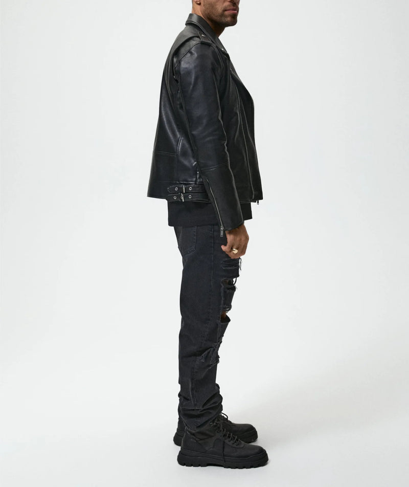 leather varsity coat, fall winter style, men's streetwear fashion, oversized urban jacket, high quality cold-weather coat