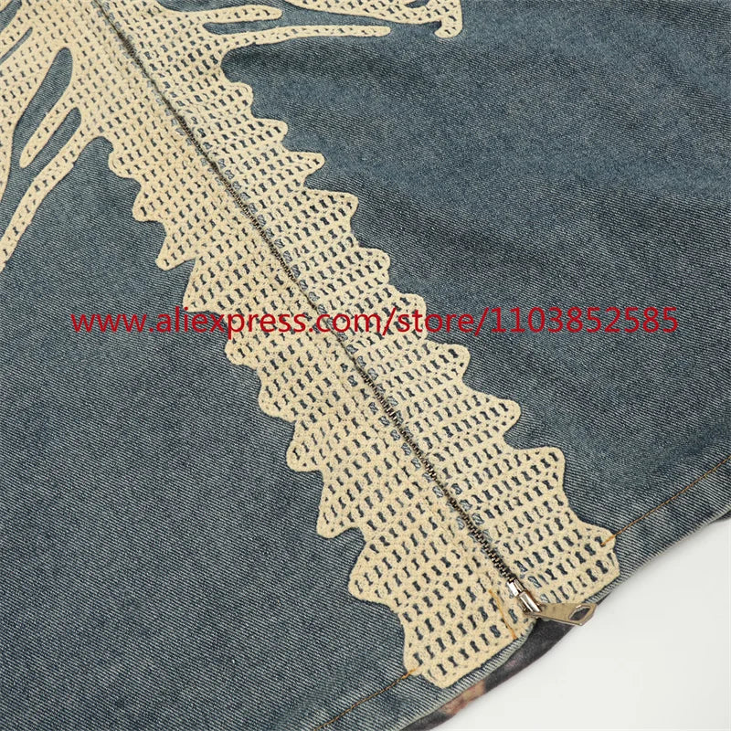 casual high 3fe552 graphic print style wear image urban streetwear vintage-mens-long-sleeved-denim-jacket-high-street-oversized-washed-bone-embedding-tops-clothing-autumn-winter-2024-heavyweight hip oversized essential style material quality everyday fit unisex hop premium - design fashion streetwear design ID c78a5
