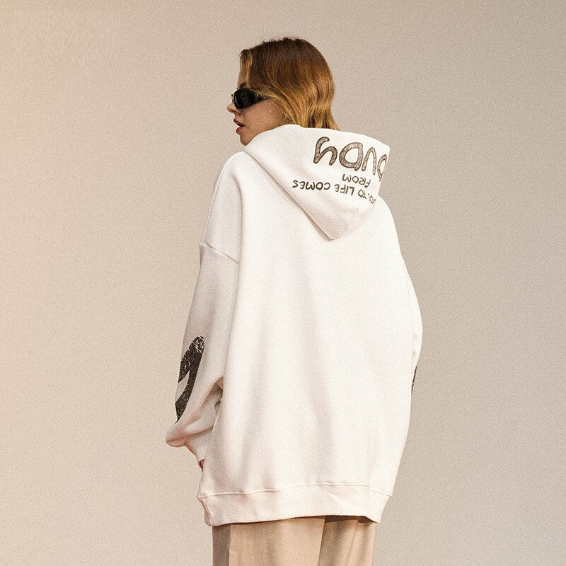 "Come Along" Unisex Men Women Streetwear Graphic Hoodie