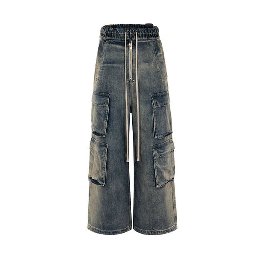 2024 brand new rick denim zipper pocket fit straight pant jeans cotton denim pants comfort casual jeans size m xxl no tag a6 denim street jeans