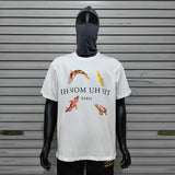 Glitchcore Fashion – High Quality Ih Nom Uh Nit T Shirt Masked Men Letter Printin – Urban Streetwear for Men & Women