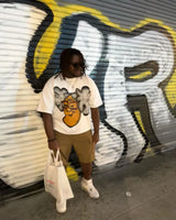 Harajuku y2k oversized t shirt kanker sisters graphic t shirts top hip hop streetwear american gothic all cotton women clothing