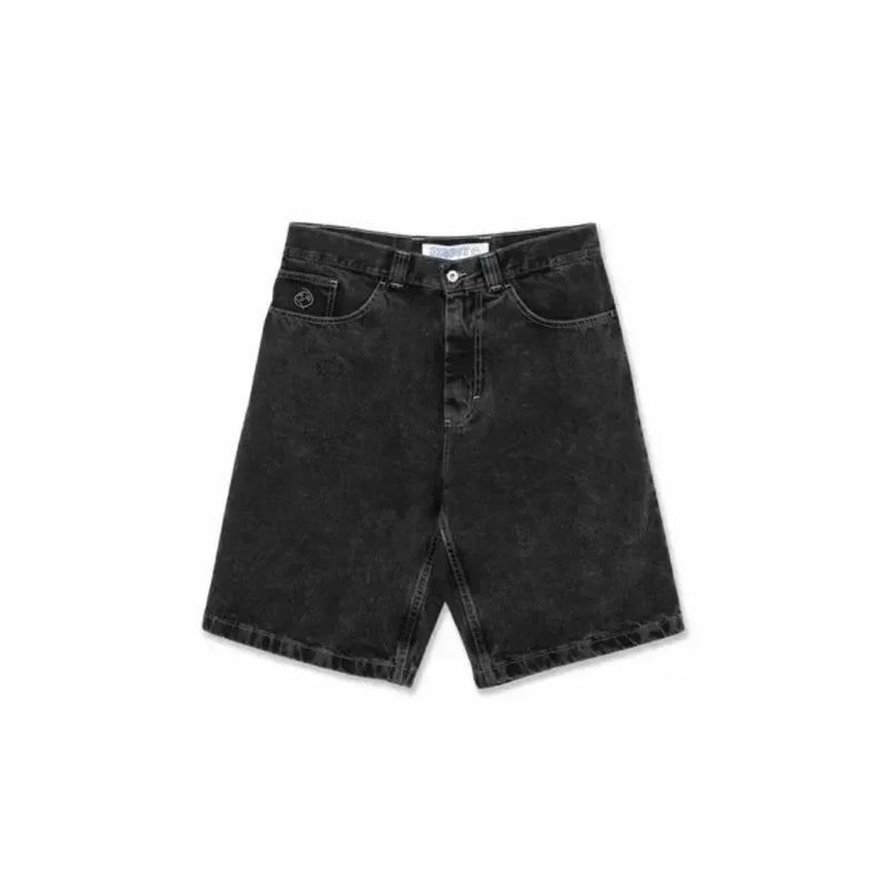retro deep blue polar big boy baggy jeans mens women gothic wide leg trouser y2k hip hop cartoon embroidery streetwear jeans unique jeans style 4023