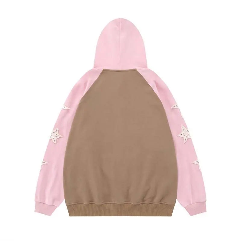 Chicvoy Women Hoodie Y2K Scrawl Graphic Harajuka Sudaderas Grunge Pull