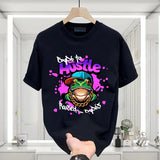 Gothic Oversized shirt – Trendy Graphic T Shirt Men Summer Cotton T Shirt Loose Sport