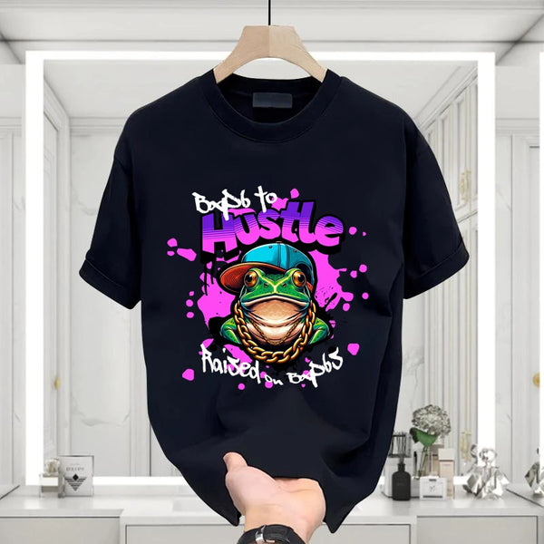 Gothic Oversized shirt – Trendy Graphic T Shirt Men Summer Cotton T Shirt Loose Sport