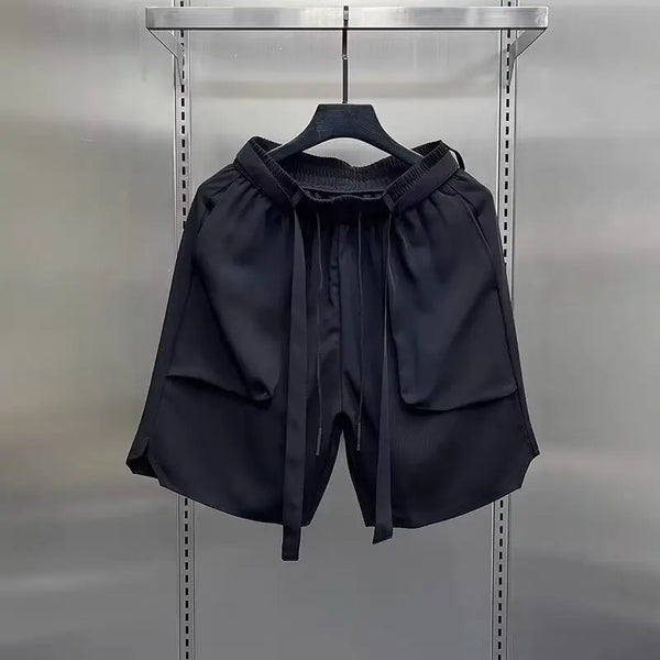Multi-pockets Cargo Shorts Fashion Brand Straight Loose Casual Cargo Shorts 2024 Summer Men New Shorts American Shorts