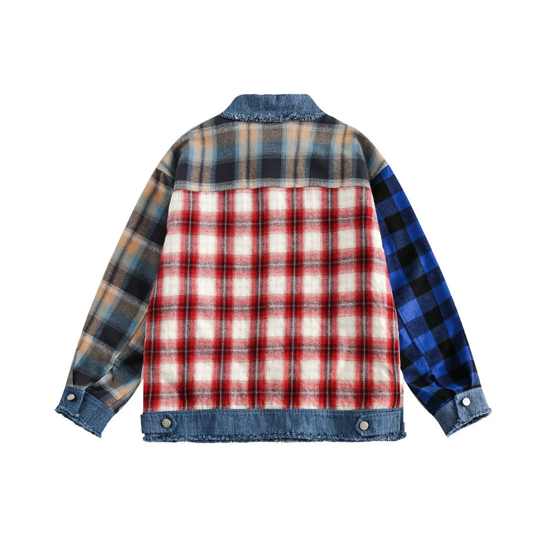 essential everyday hop quality graphic print urban hip fit high design oversized - material casual style style unisex fashion image wear f55ab3 premium streetwear men-hip-hop-denim-jacket-plaid-patchwork-oversized-harajuku-y2k-unisex-jeans-jackets-2023-man-fashion-causal-jacket-outwear streetwear design ID 2f713