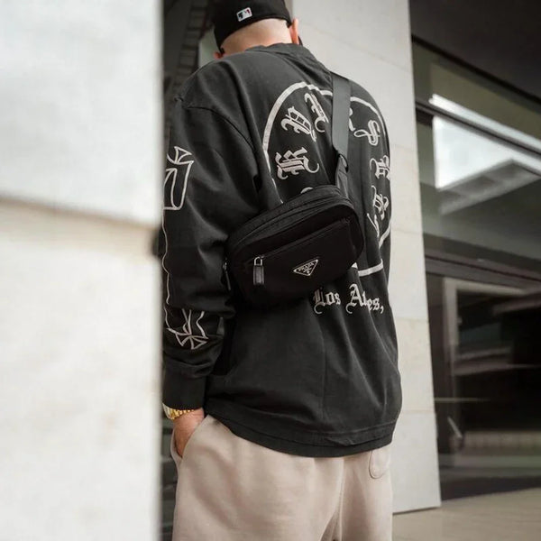 2023 Fashion Brand American Streetwear Retro Wash Plus Size Mens Loose