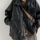 leather varsity jacket, cold weather layer, hip hop