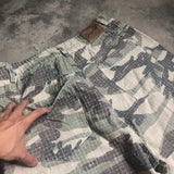 frog drift fashion american style streetwear camouflage cargo pants vintage clothing loose cotton trousers for men unisex unique cargo style 1109