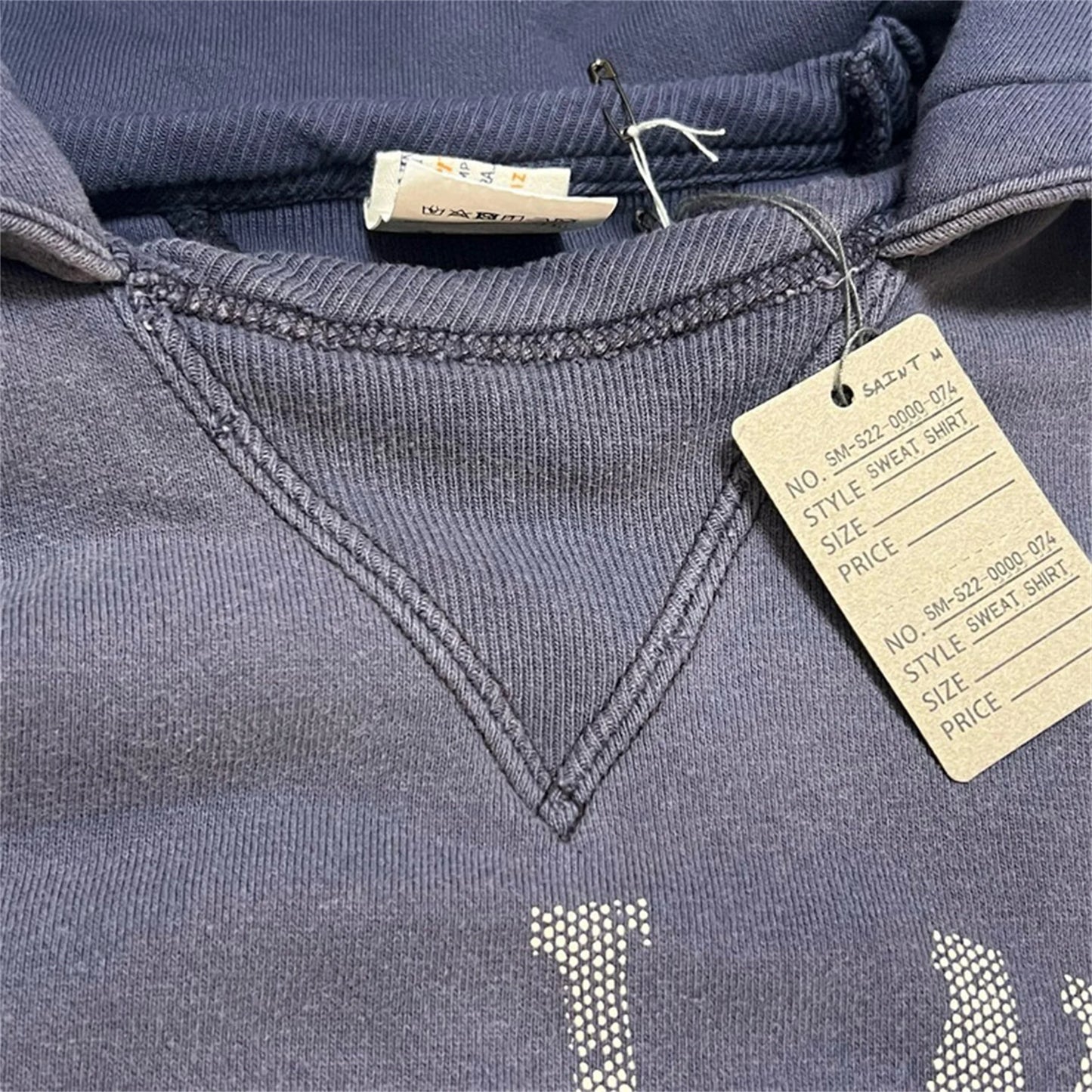 Sadcore Shirt – 24Ss Sm Brand Fashion M13 Letter Print Nvy Color High Street – Streetwear Fashion for Men & Women