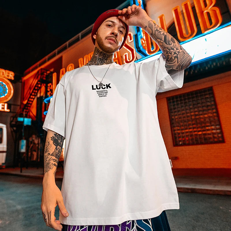 Skatercore Tribal flames – Summer Luck 7 Printed T Shirts For Men Y2K Streetwear