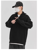 grunge knit sweater, fall winter drip, aesthetic soft knit grunge sweater for cozy streetwear