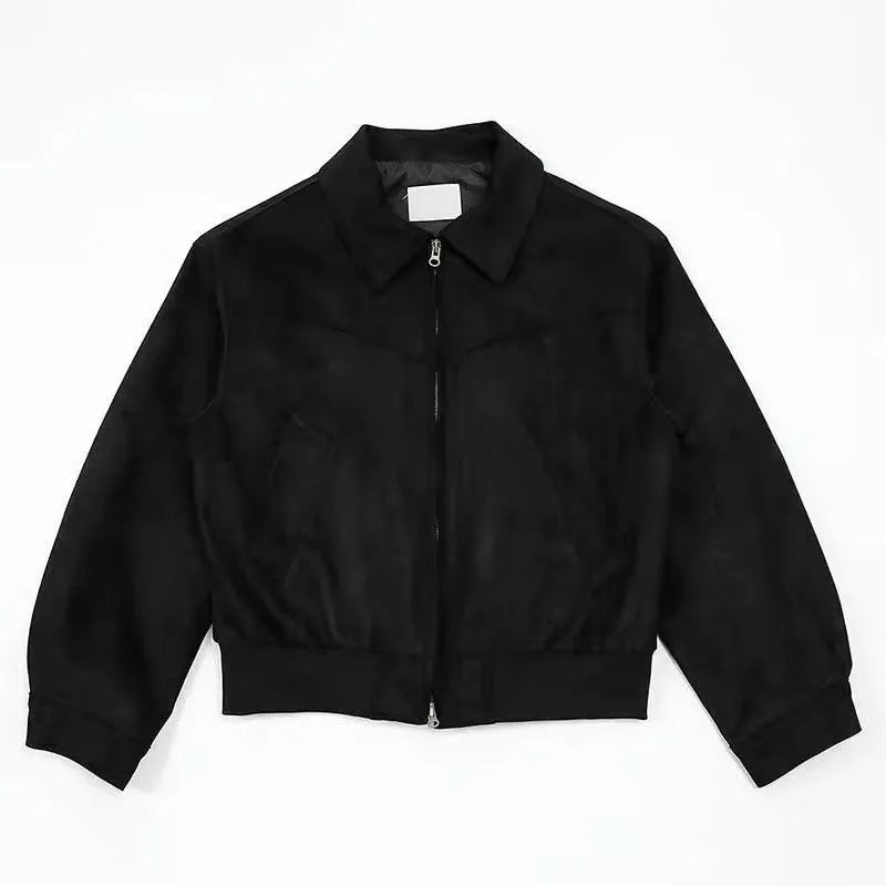 leather panel jacket, streetwear for men, men's streetwear fashion, oversized urban jacket, high quality cold-weather coat