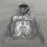 Vaporwave Drop – Harajuku Oversized Letter Print Streetwear High Quality Hood – Streetwear Fashion for Men & Women