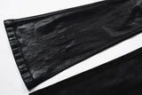 hi street flared jeans men broken patchwork denim pants streetwear harajuku luxury designer black jeans trousers male unique jeans style 355