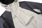 Undermycar 2023 Deconstructor Contrast Zipper Windbreaker Coat