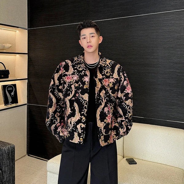 zip-up minimalist jacket, cold-season outfit - aesthetic hip hop inspired casual wear