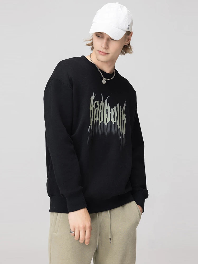 glitchcore aesthetic drop featuring rainbowtouches hoodies mens high street wear vintage fashionable casual popular print black hip hop cotton men winter clothing
