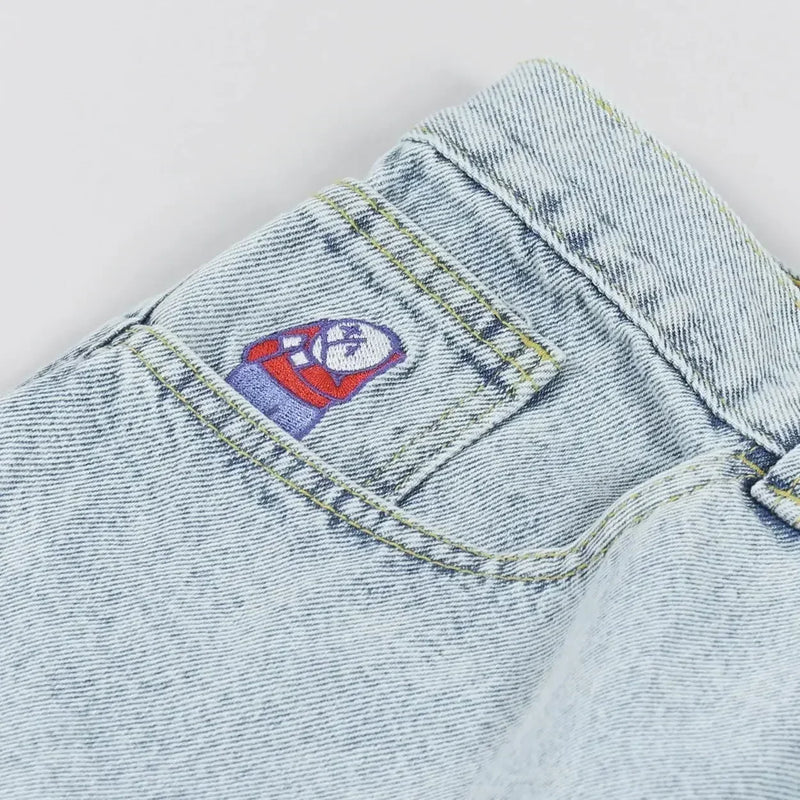 Hip Hop Wexwear Letter Embroidery Graphic Shorts Harajuku Streetwear Y2k Black Jeans Denim Baggy Gym Skate Shorts Men Clothing