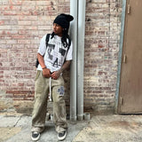 Skatercore Graphic tee – 2024 American Street Fashion Brand Hip Hop Retro Short Sleev