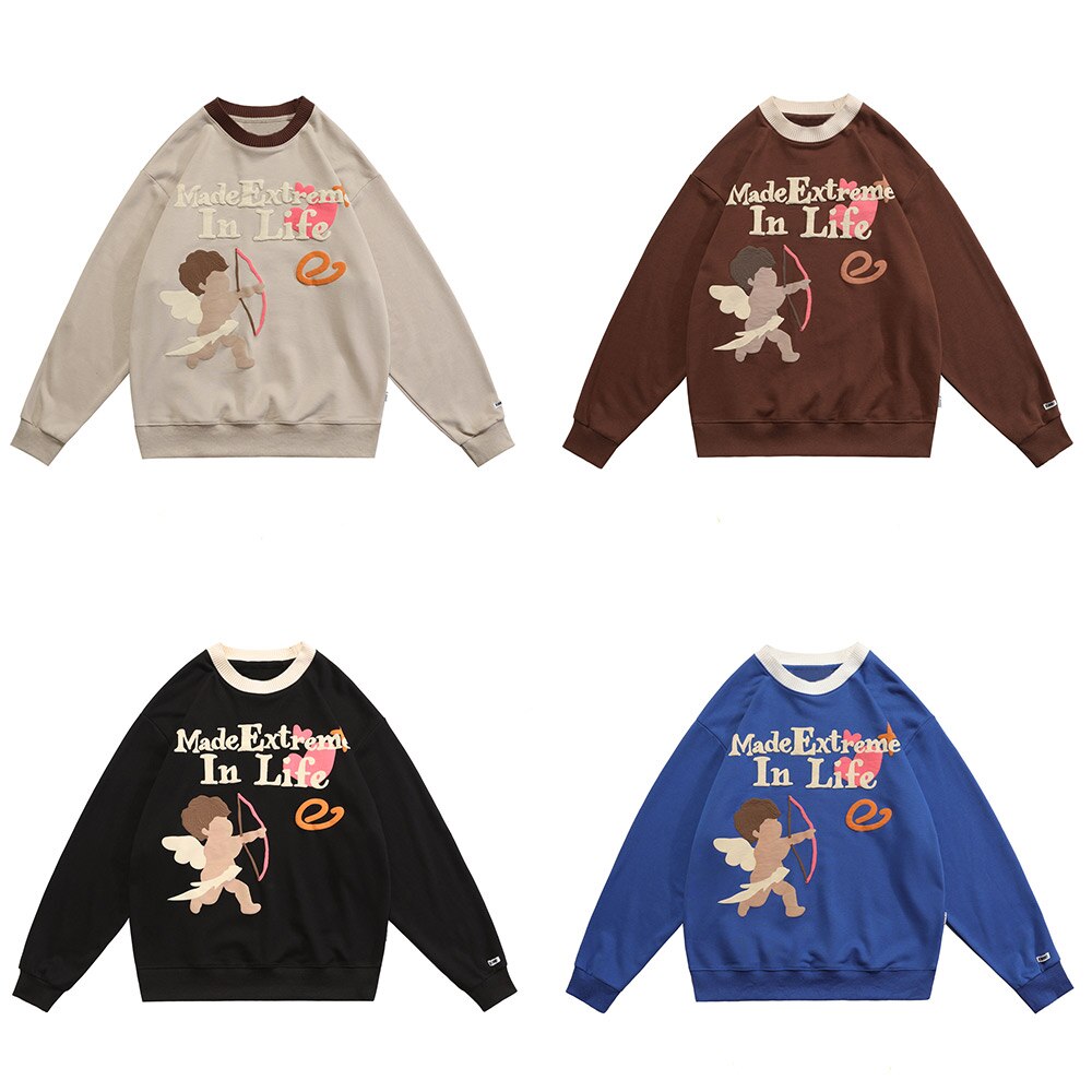 "Missed Shot" Unisex Men Women Streetwear Graphic Sweatshirt Daulet Apparel