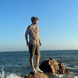 2024 summer beach casual men resort style versatile short-sleeved shirt new Cuban style trendy fashion high-end shirt for men