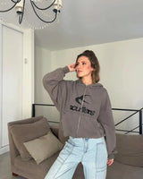 Harajuku Popular Hoodie Oversized Sweatshirt Grunge Hoodies Women Goth