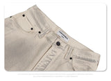 graffiti ink paint print straight pants unique default style 1233
