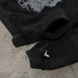 graphic fire hoodie with soft construction and layered fit, streetwear essential style, street fashion menswear trend for sea