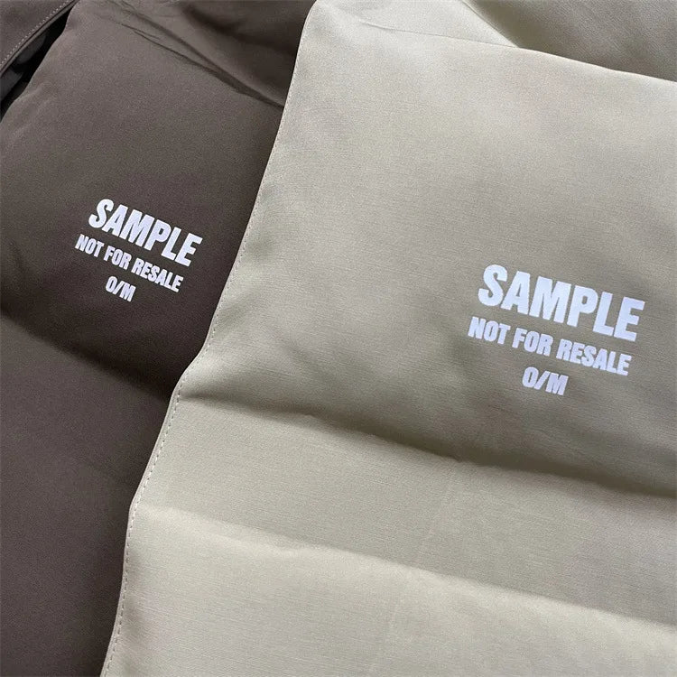 New 2023 Luxury Men Classic Kanye West Coast Reversible Coats & Jackets / Down Coats Vest Cotton Thicken Warm Winter #440